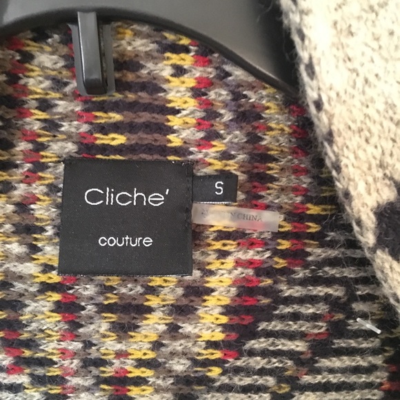 Boho fringe knit sweater - Picture 3 of 3